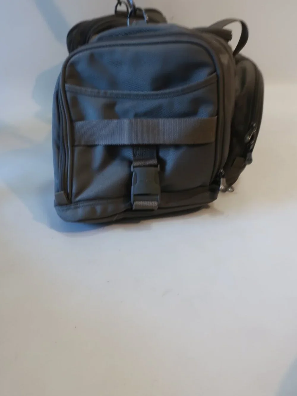 Mens Andiamo Gray Large Nylon Duffel/Travel Bag